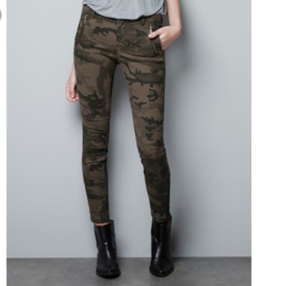 zara moto pants